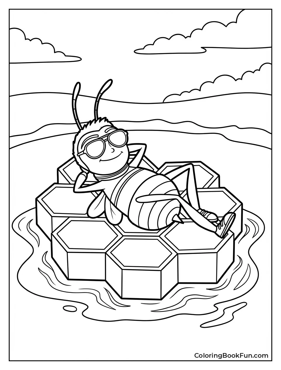 Barry Relaxes in Honey