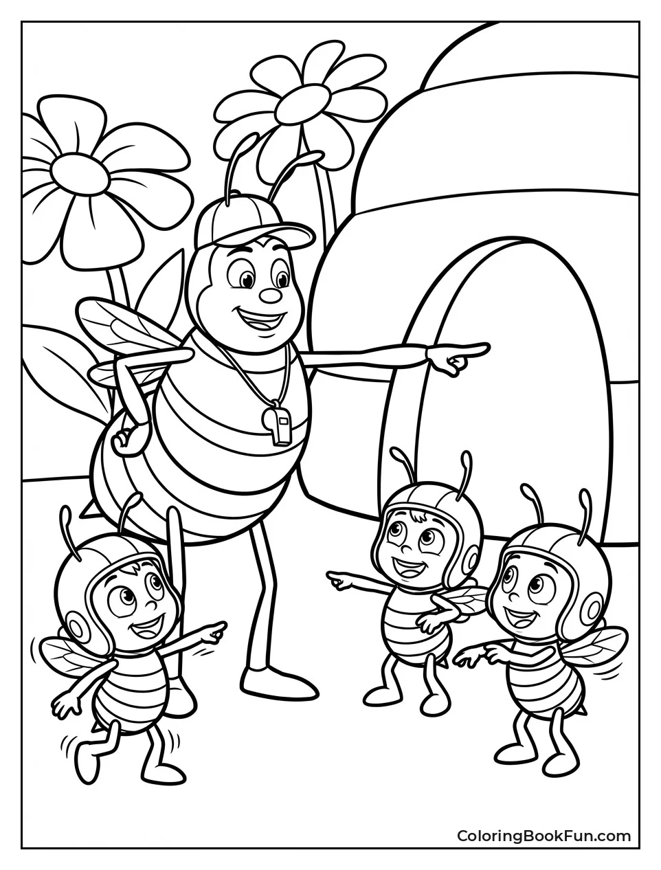 Lou Trains Young Flyers