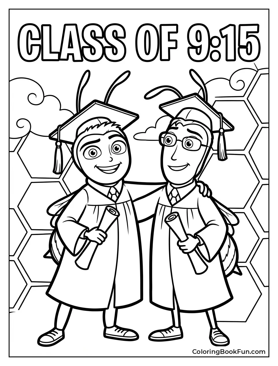 Bees Graduate with Diplomas