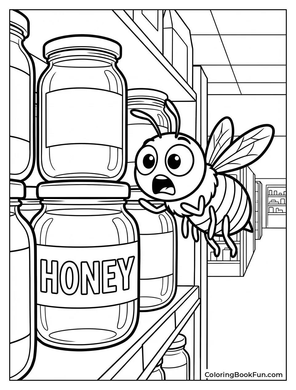 Barry Stares at Honey