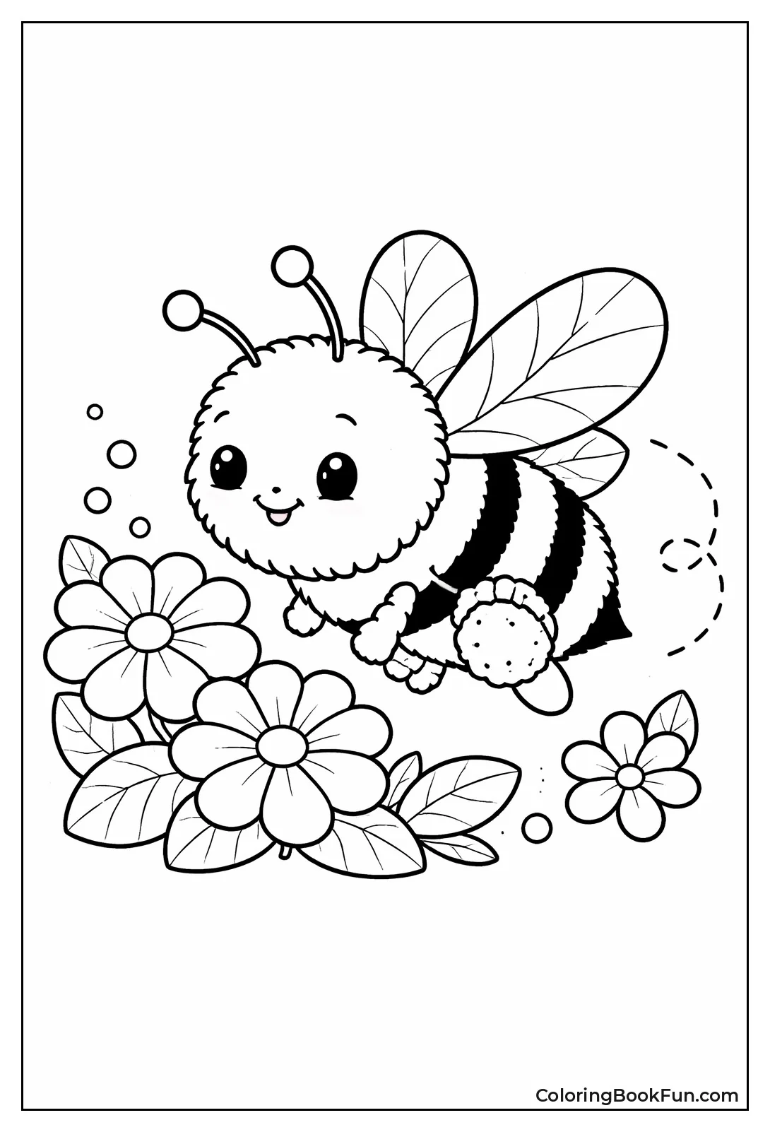 Bee with Pollen Baskets