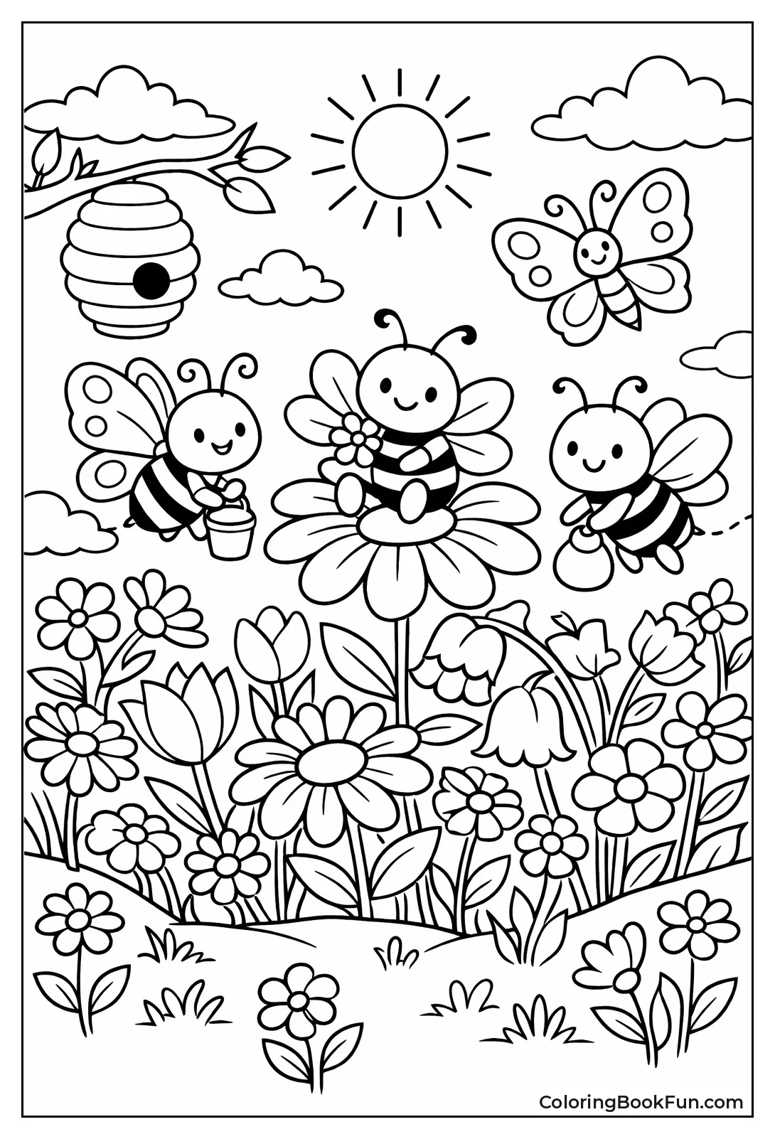 Bees and Butterflies Garden