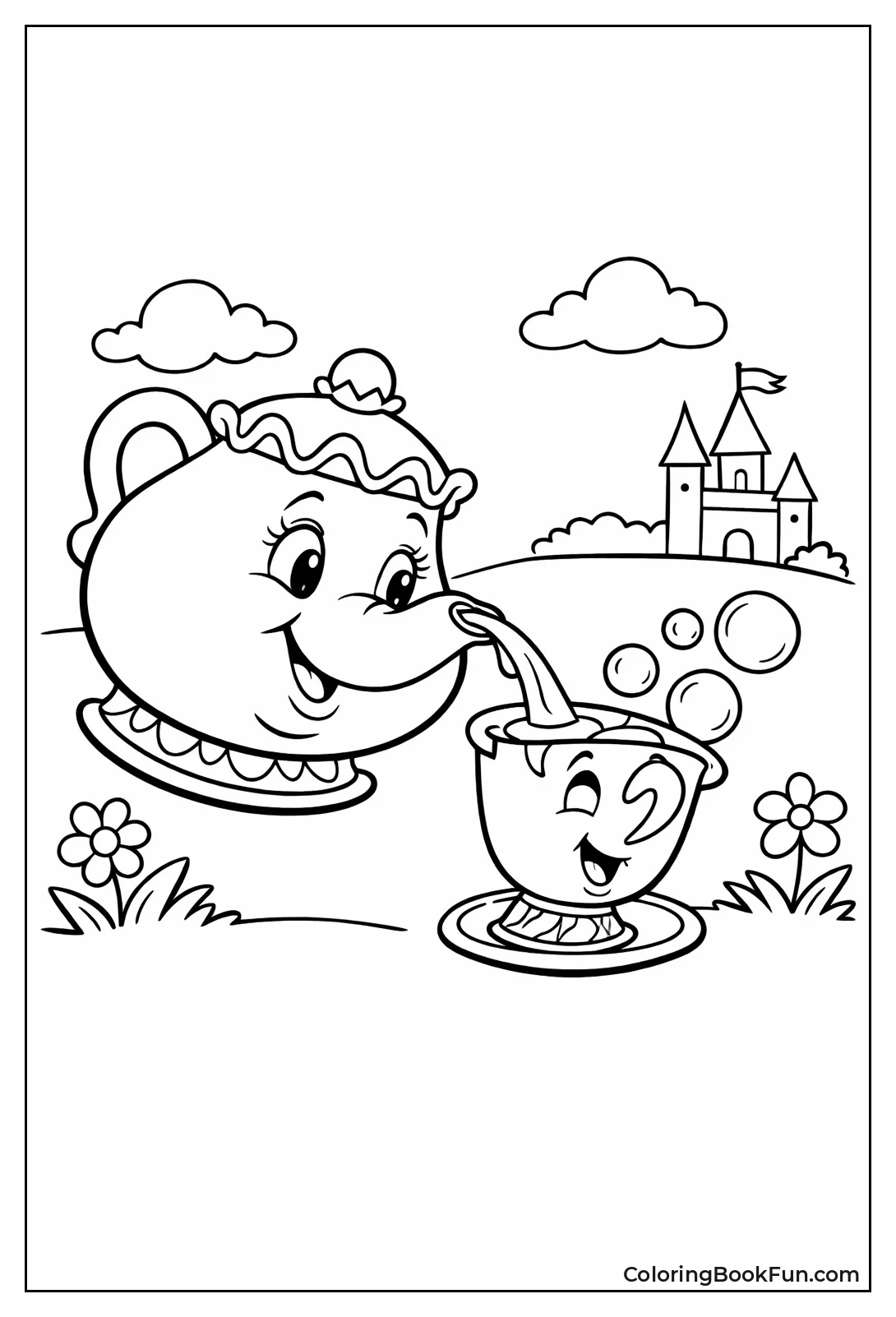 Mrs Potts Pours into Chip