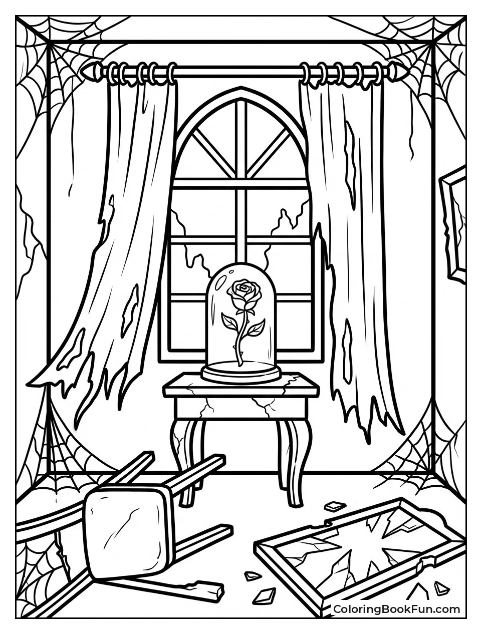 Spooky West Wing Rose