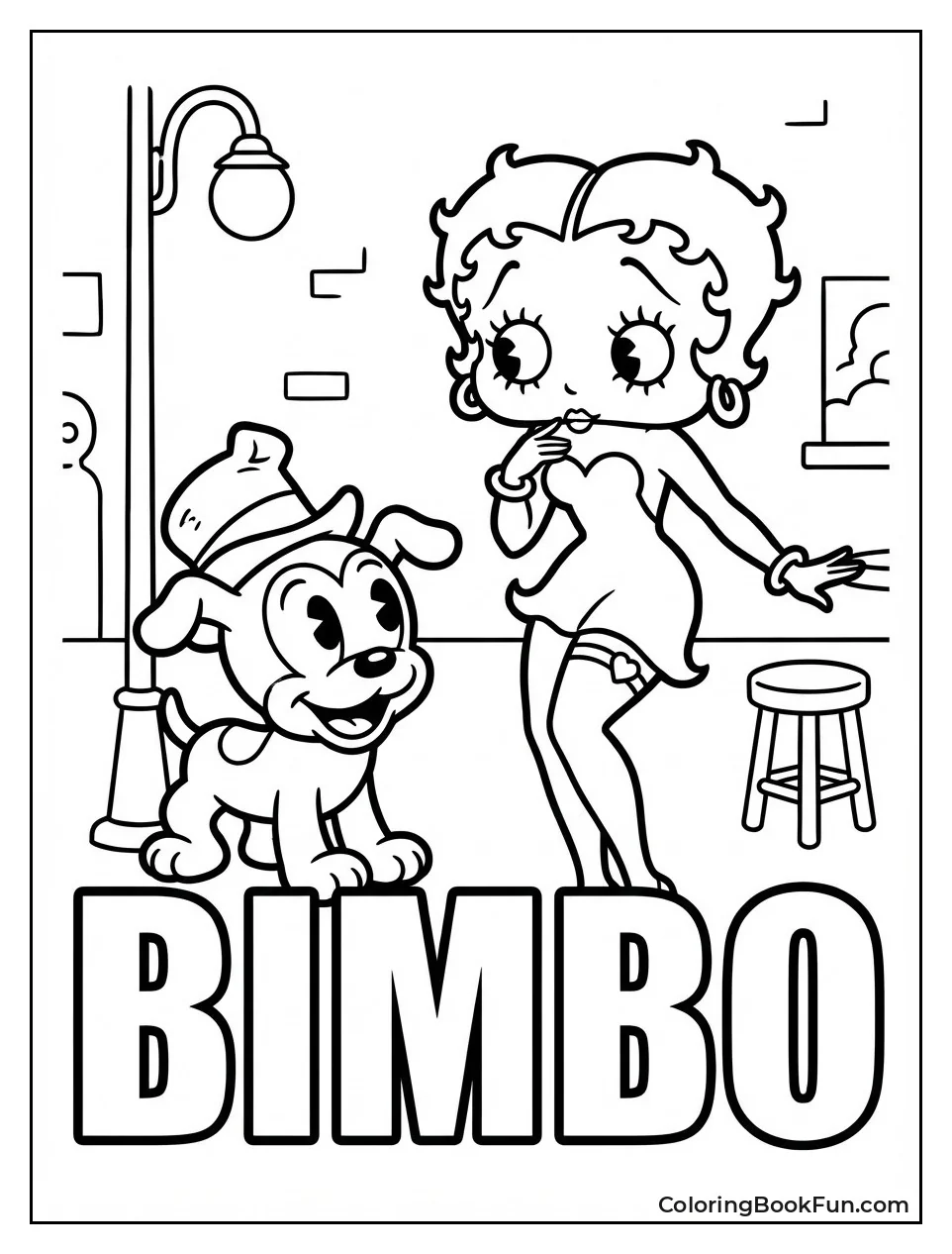 Bimbo Dog Tips his Hat