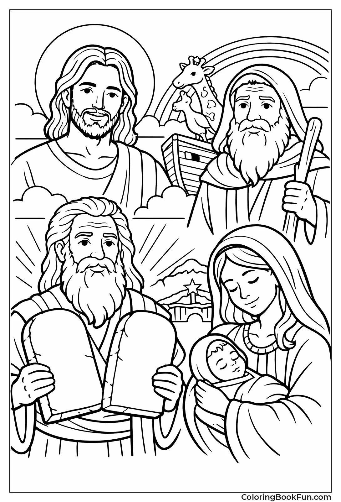 Portraits of Bible Heroes