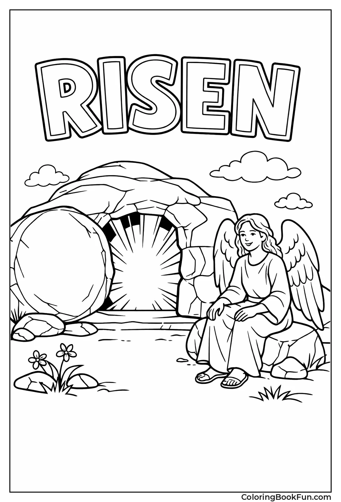 Empty Tomb with Angel