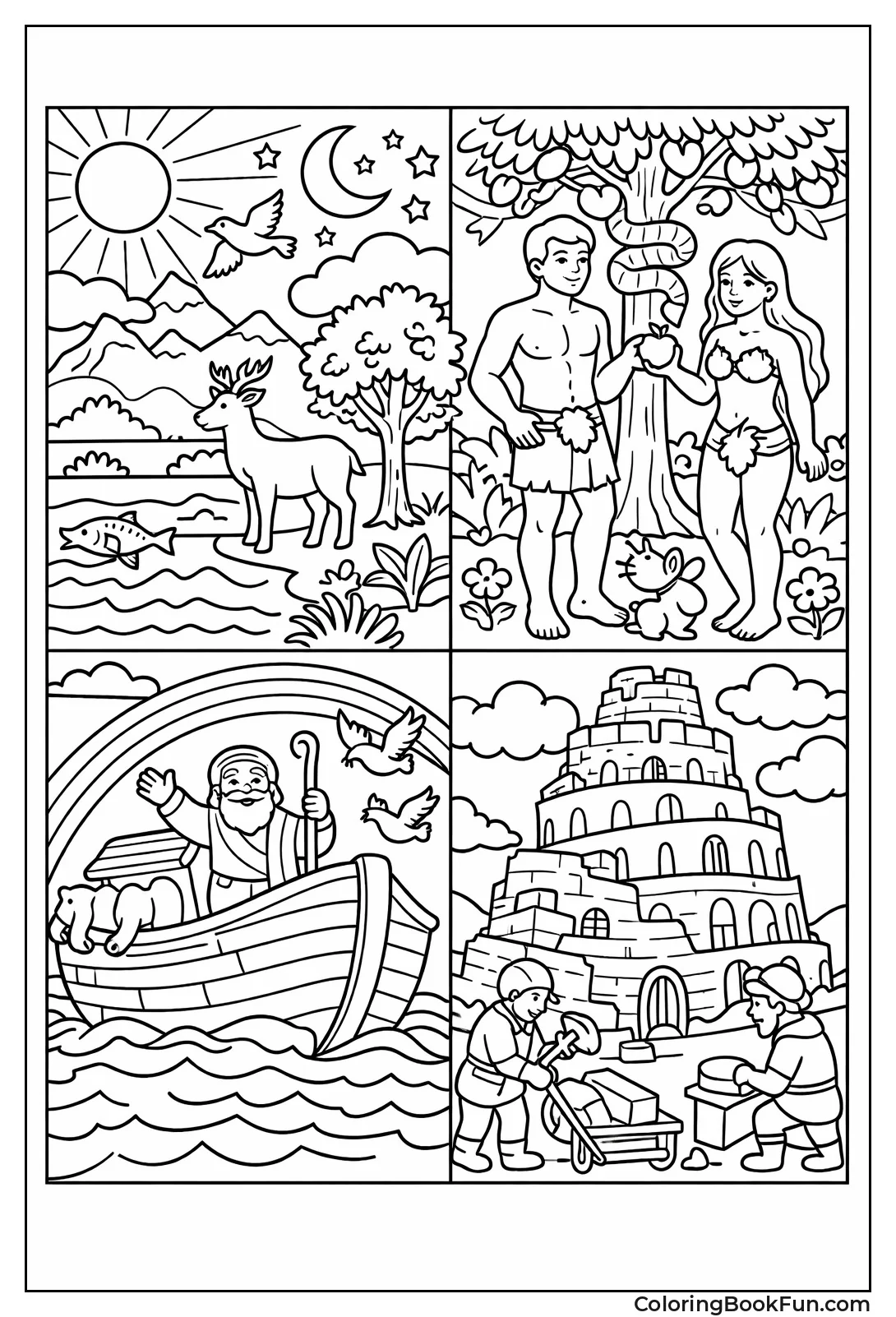 Creation Adam Noah Babel