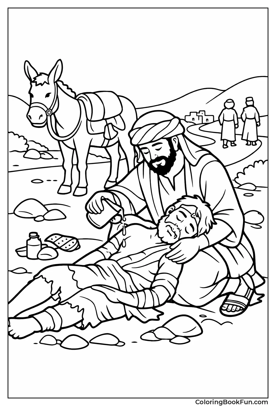 Samaritan Helps Injured Man