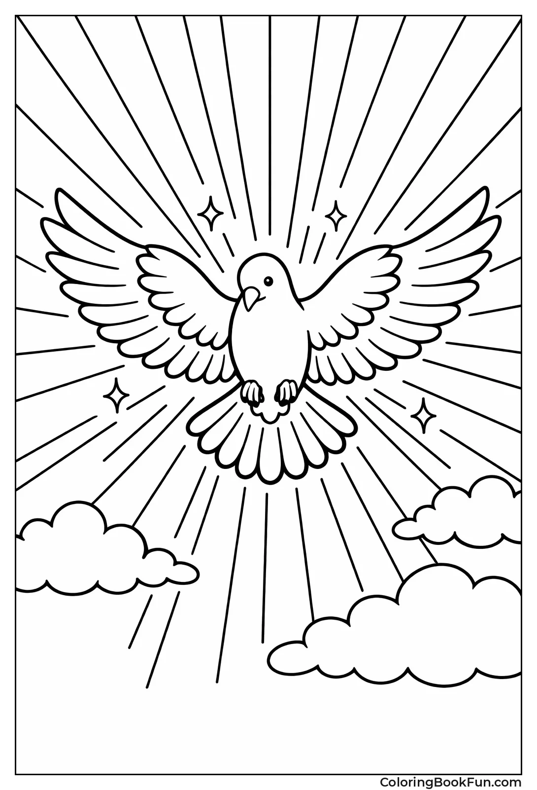 Dove Brings Holy Spirit