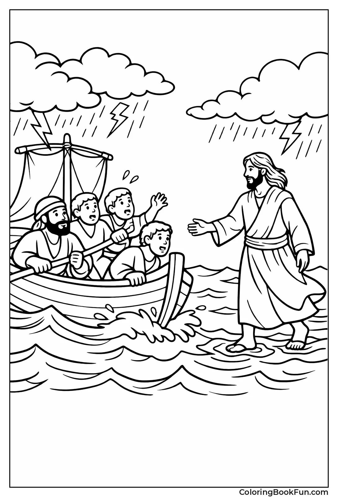 Jesus Walks on Water