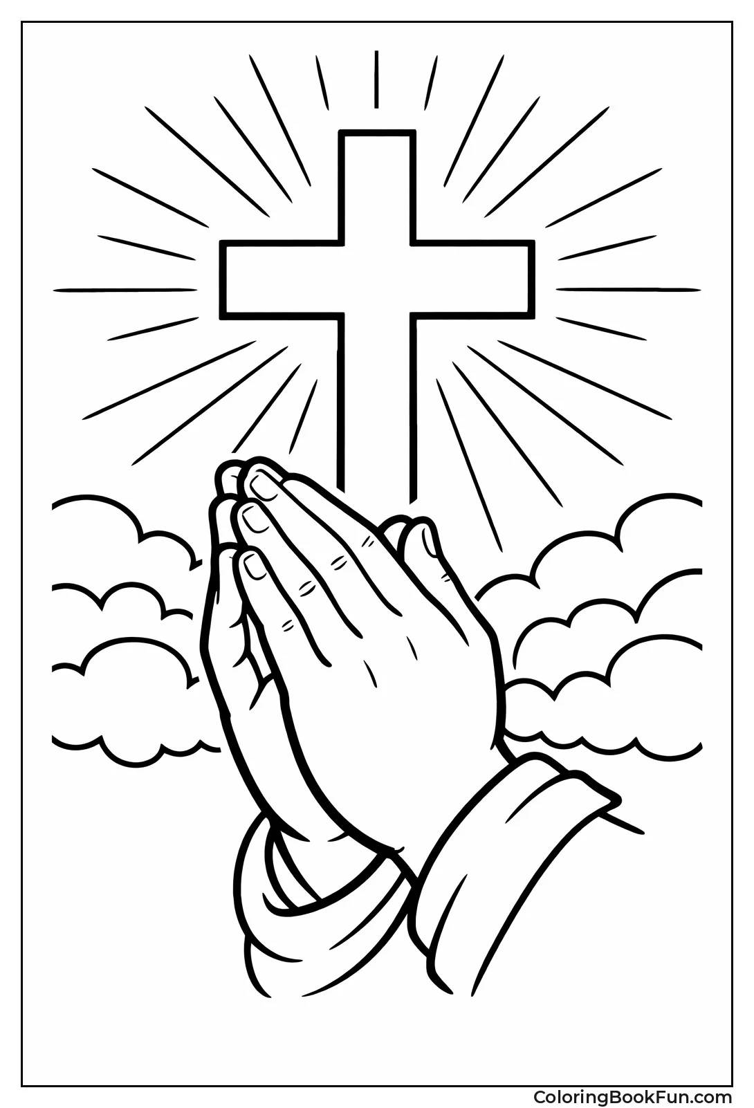 Hands Folded in Prayer