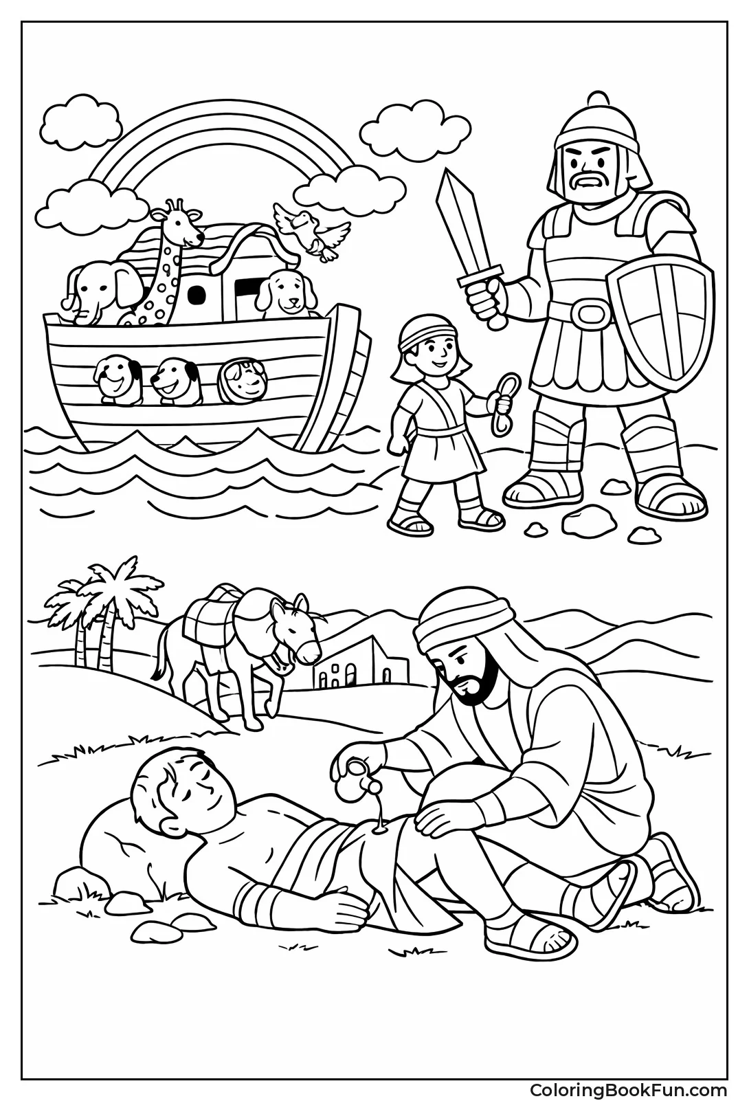 Noah Fights Goliath Samaritan