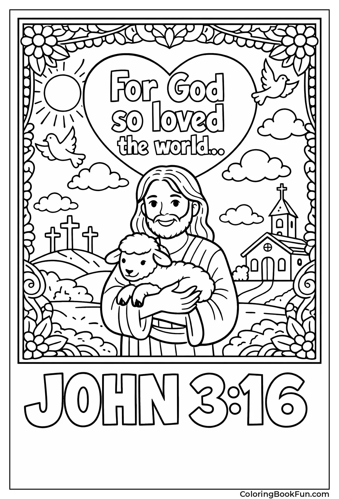 Bible Verses in Borders