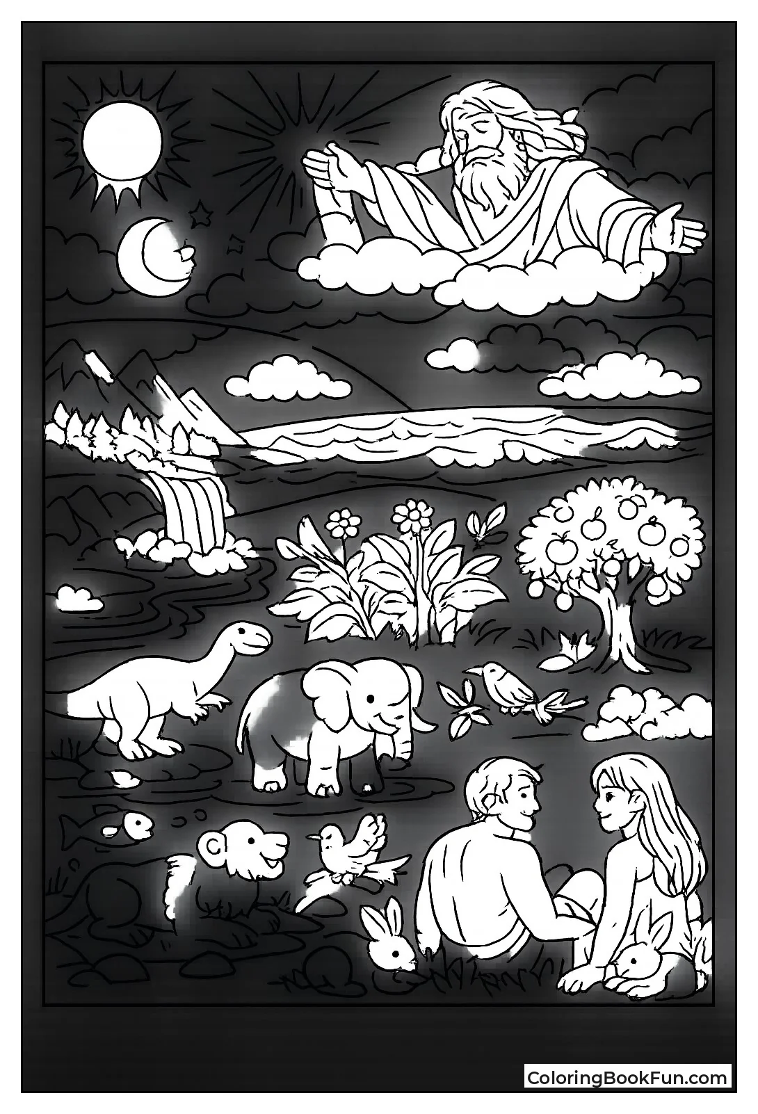 Seven Days God Creates