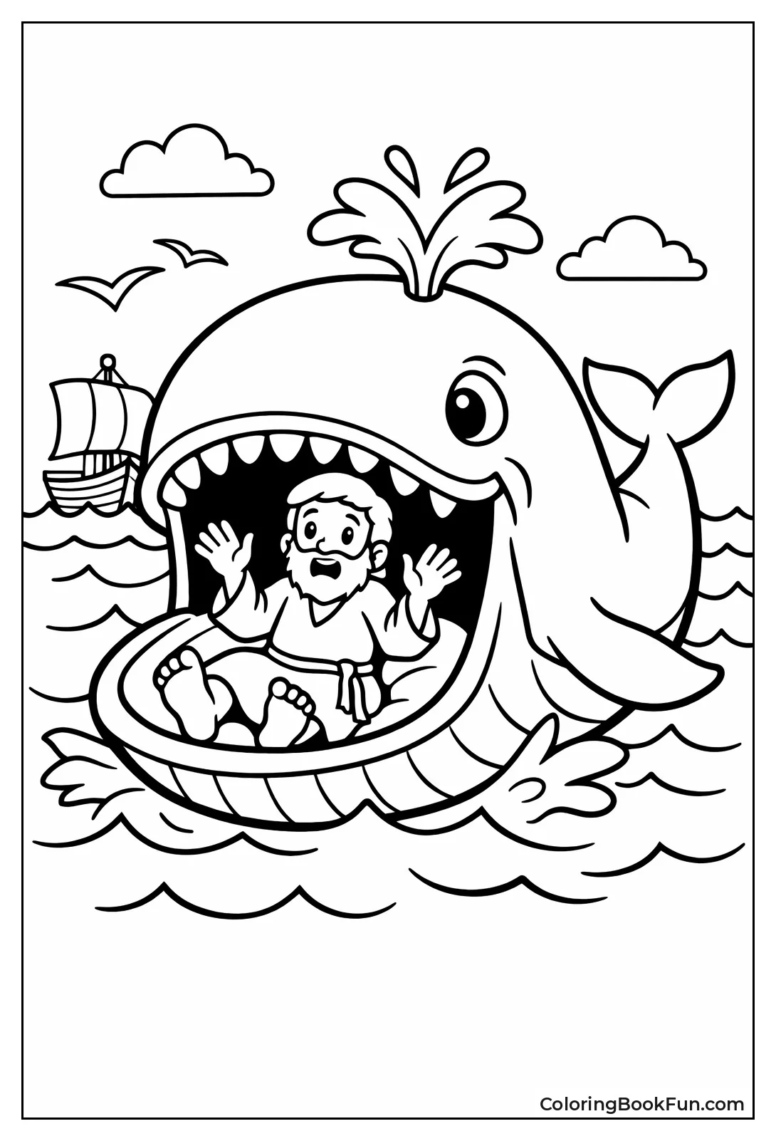 Biblical Jonah Whale