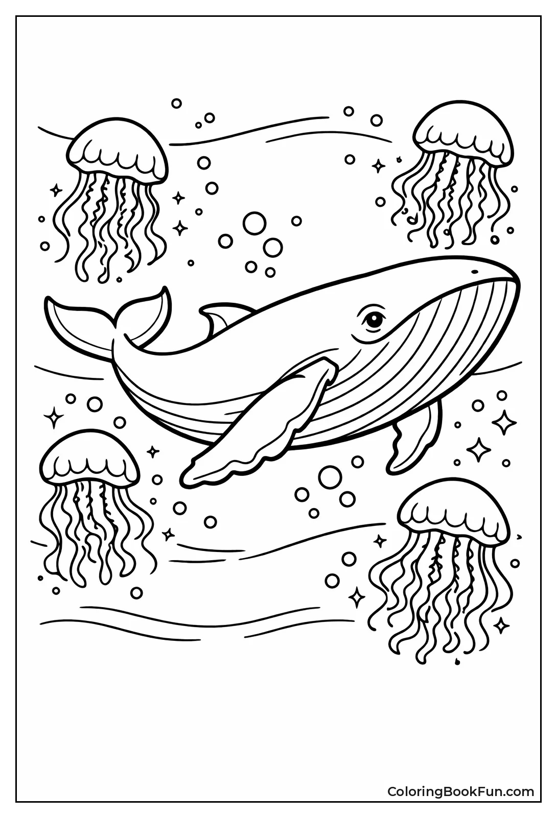 Glowing Whale Jellyfish