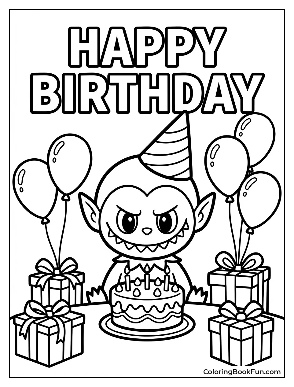 Labubu Celebrates Birthday Party