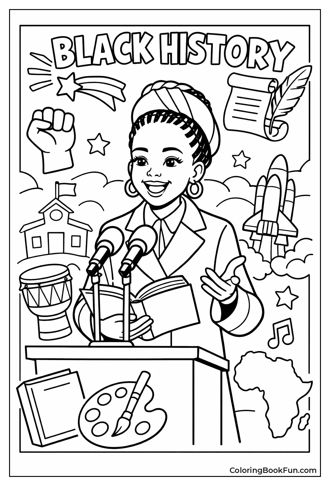 Young Poet Reads Words