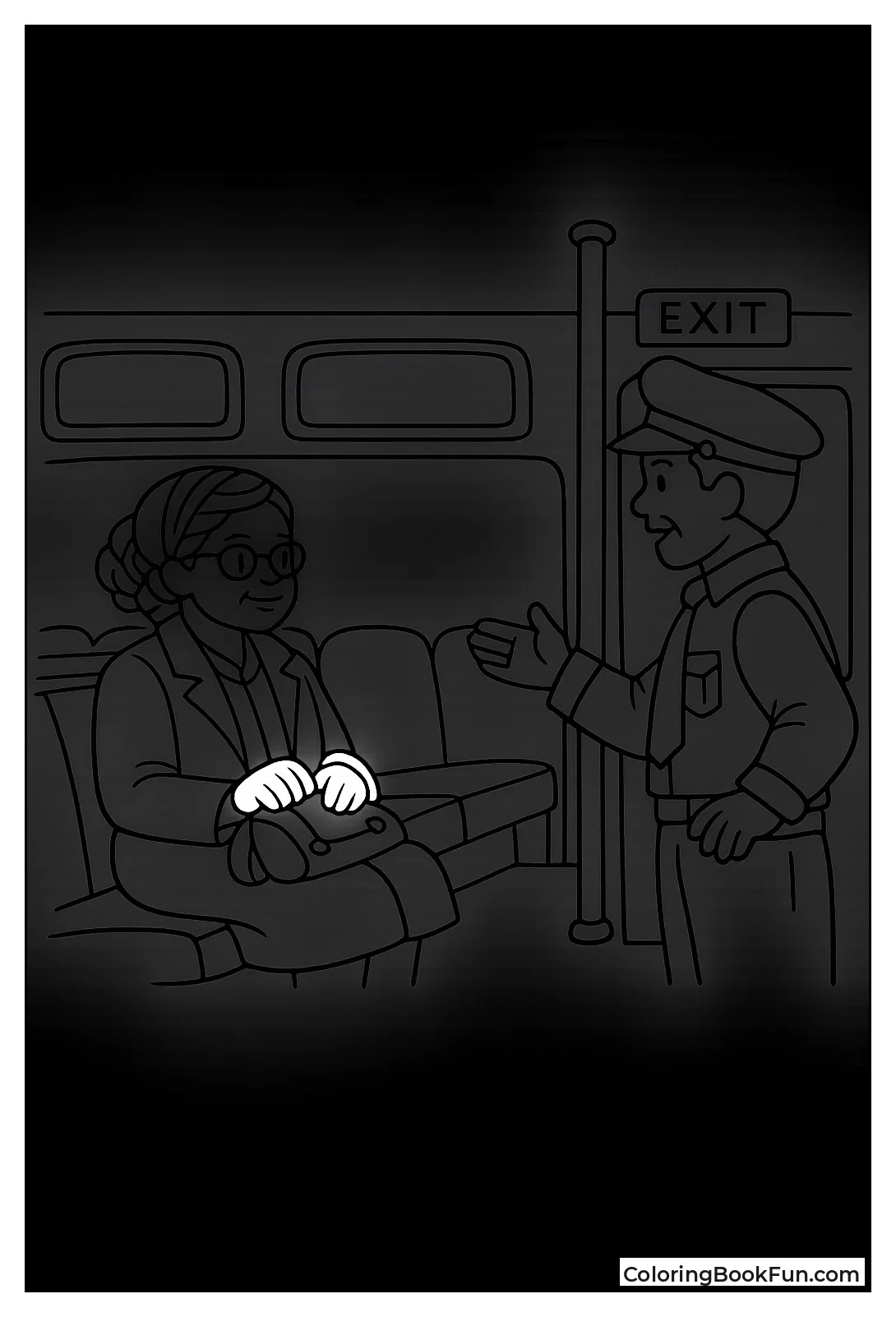 Rosa Parks Refuses on Bus