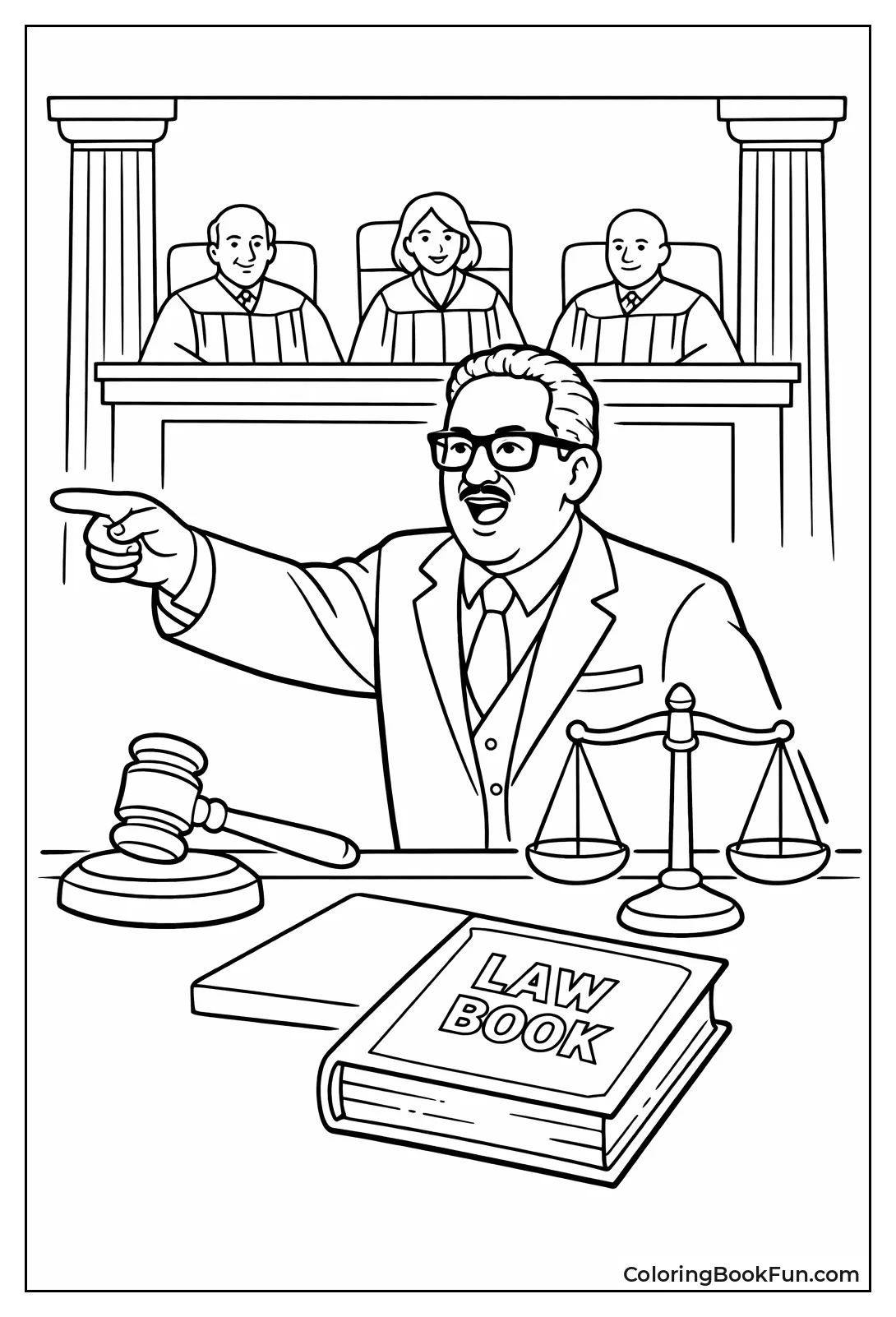 Thurgood Marshall Argues Case