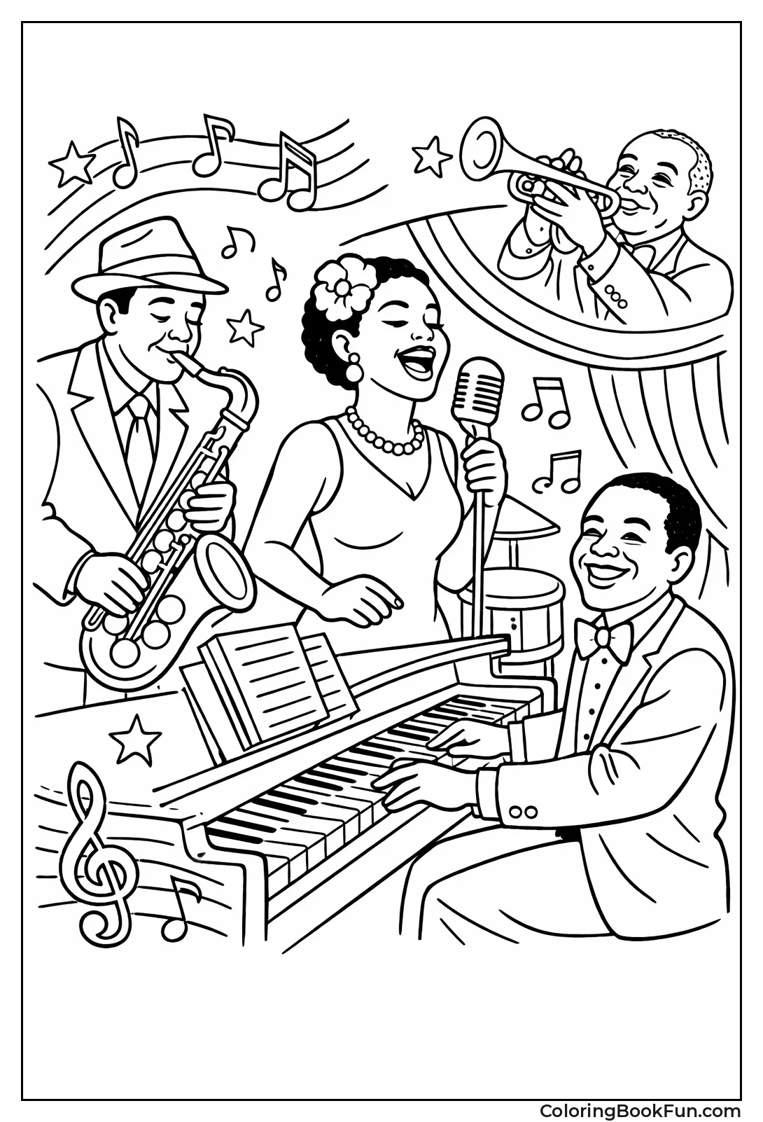 Jazz Legends with Sax