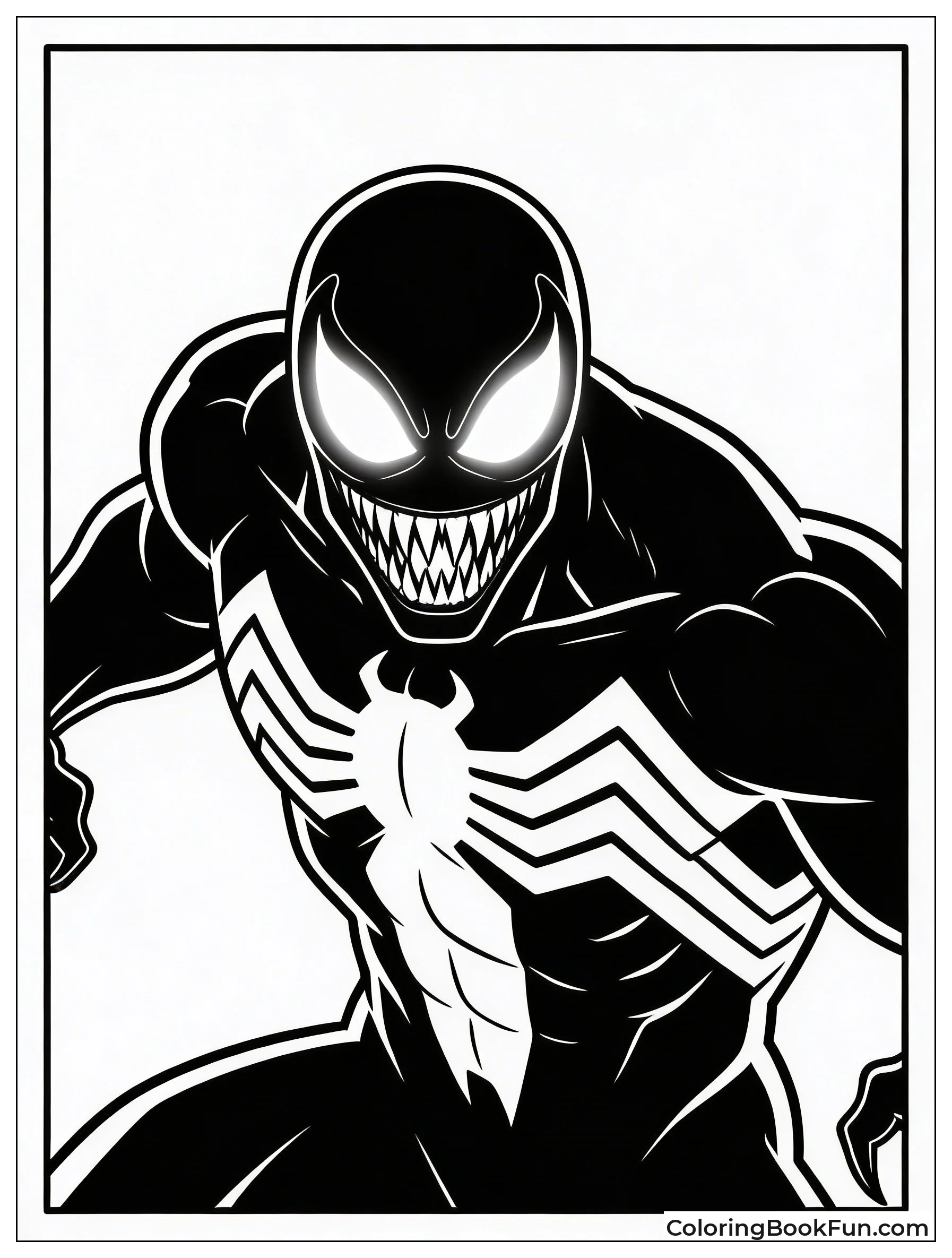 Black Venom Glows Fiercely