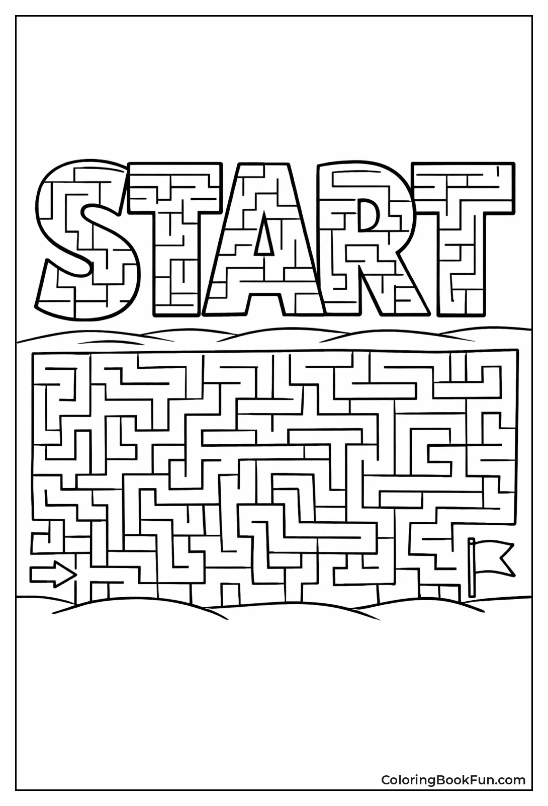 Start Letters Link Maze