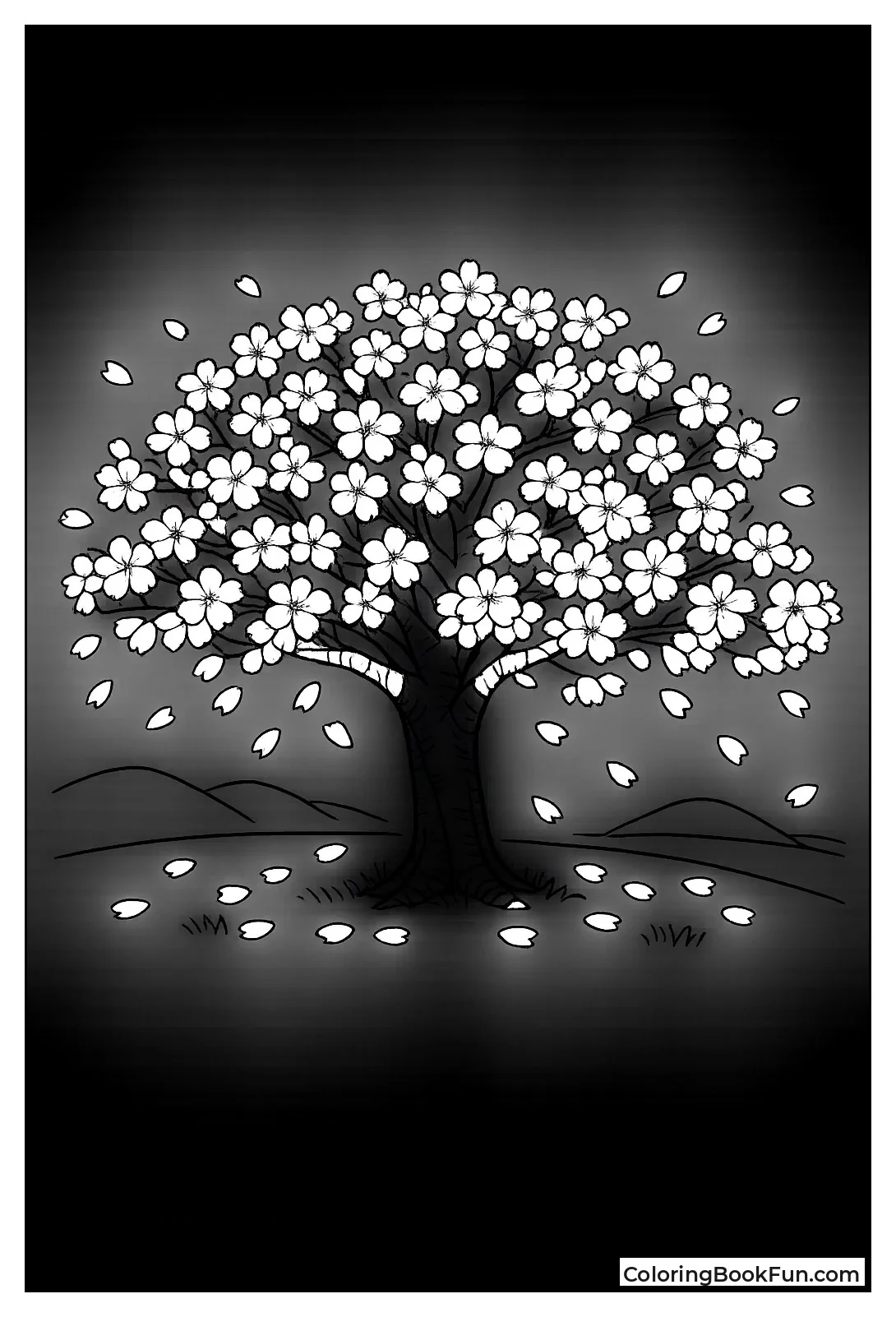 Blooming Sakura Tree