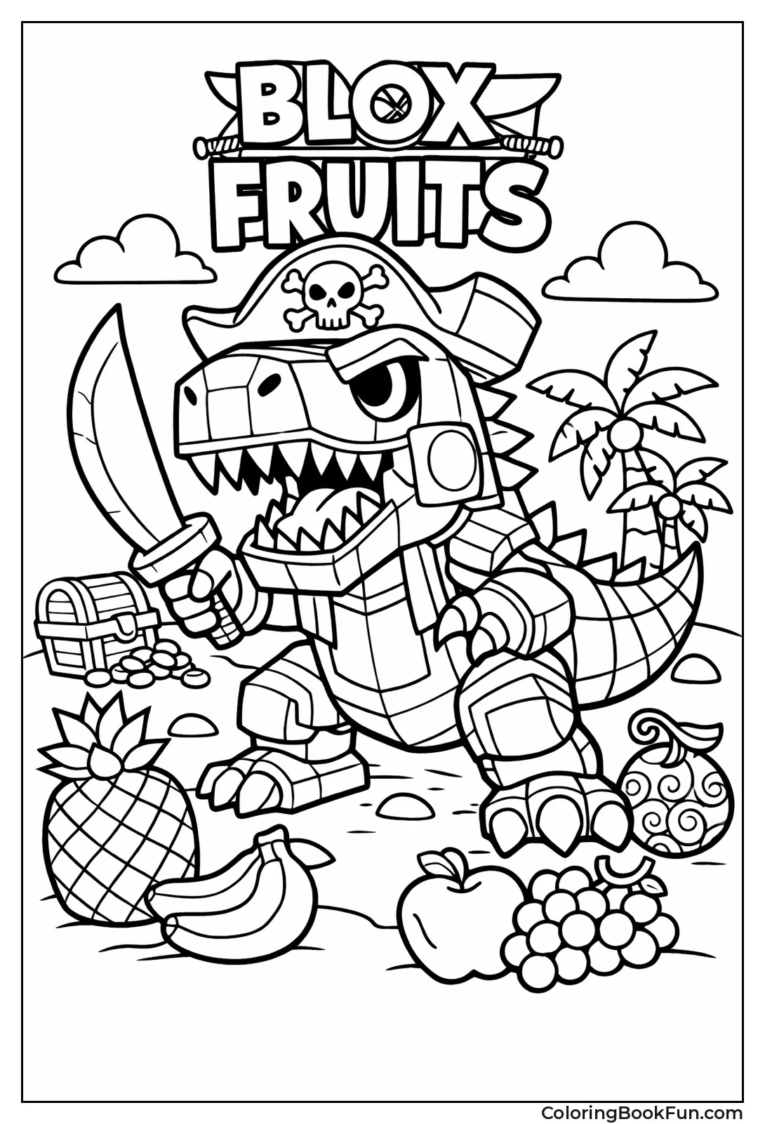 Blox Fruits Game T-Rex