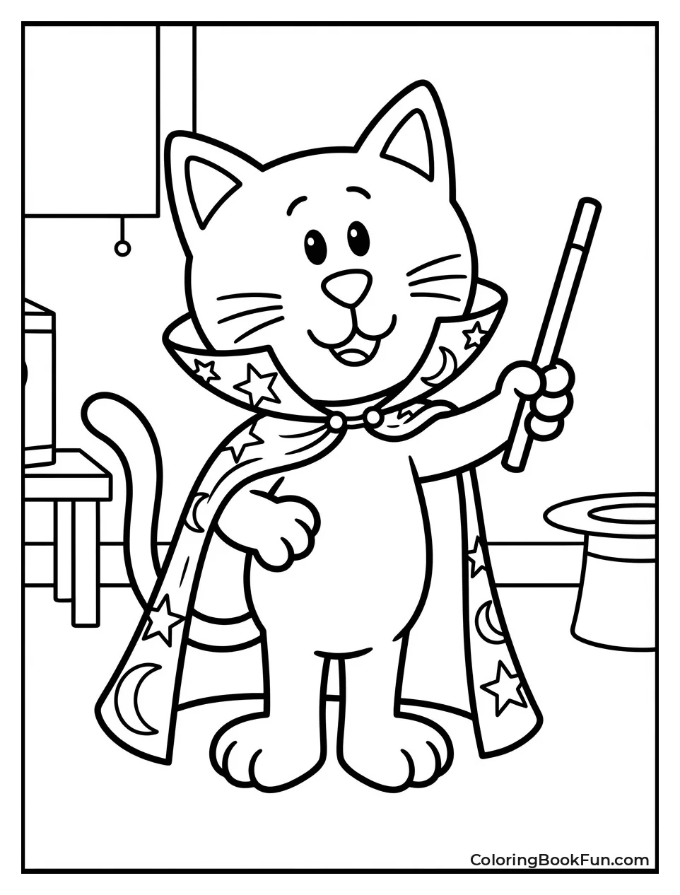 Periwinkle Holds Magic Wand