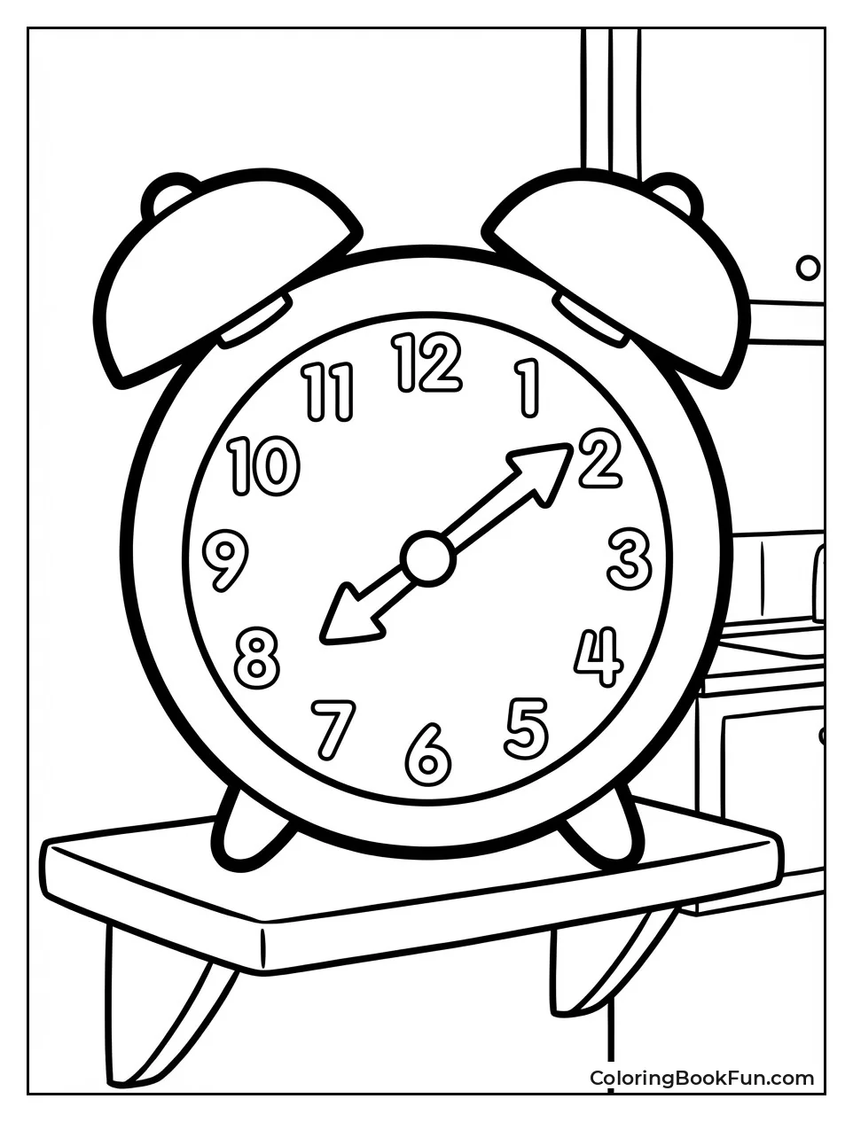 Tickety Tock Shows Clock Numbers