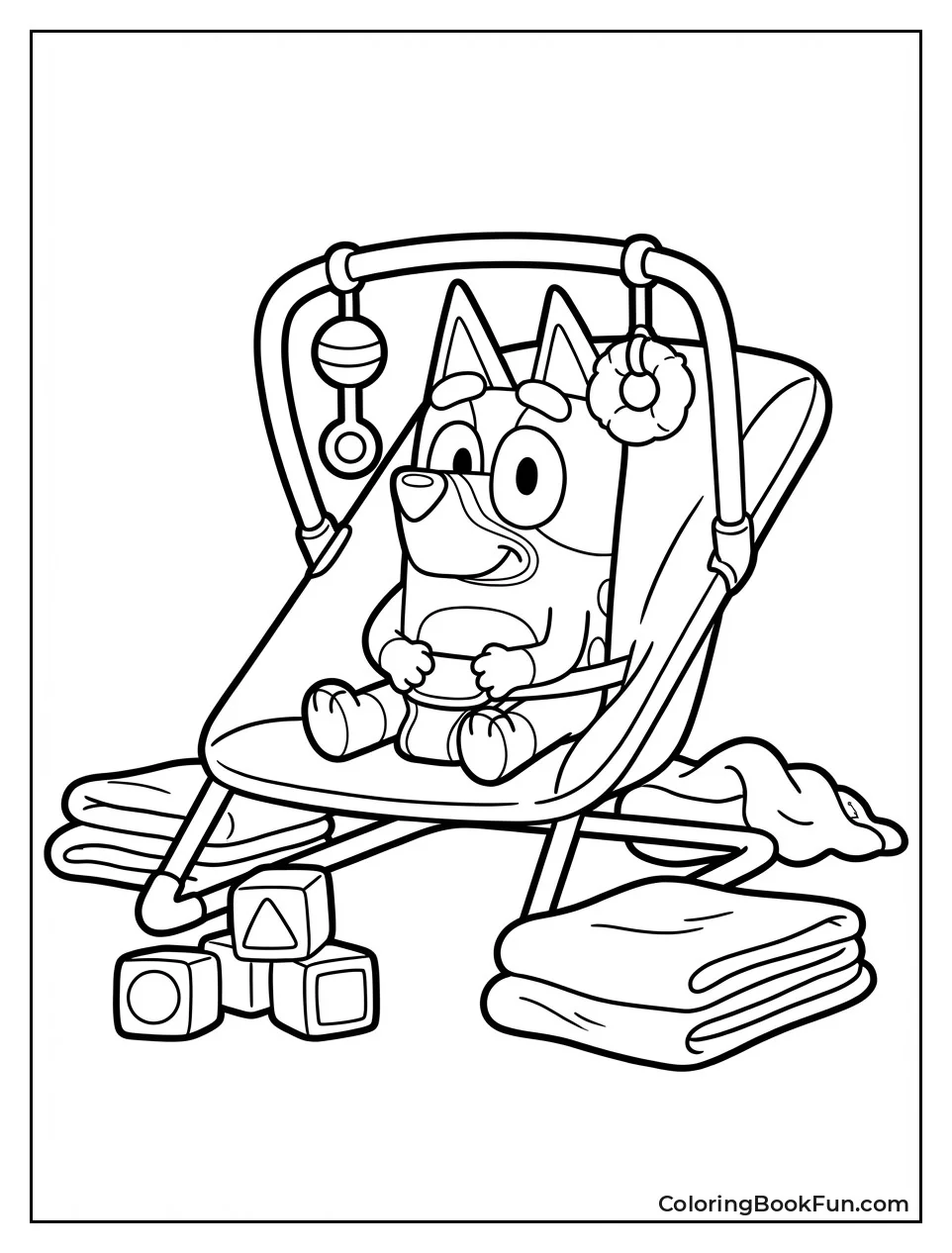 Baby Socks in Bouncer