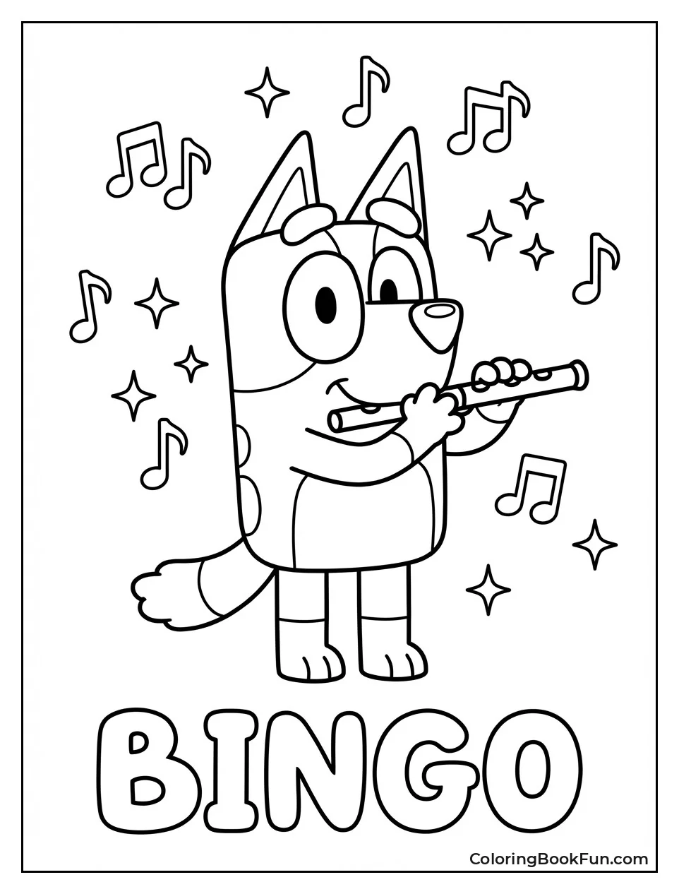 Bingo Playing Magic Flute