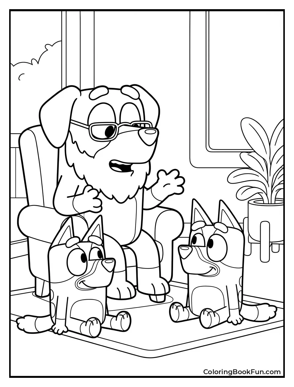 Grandpa Bob Telling Stories