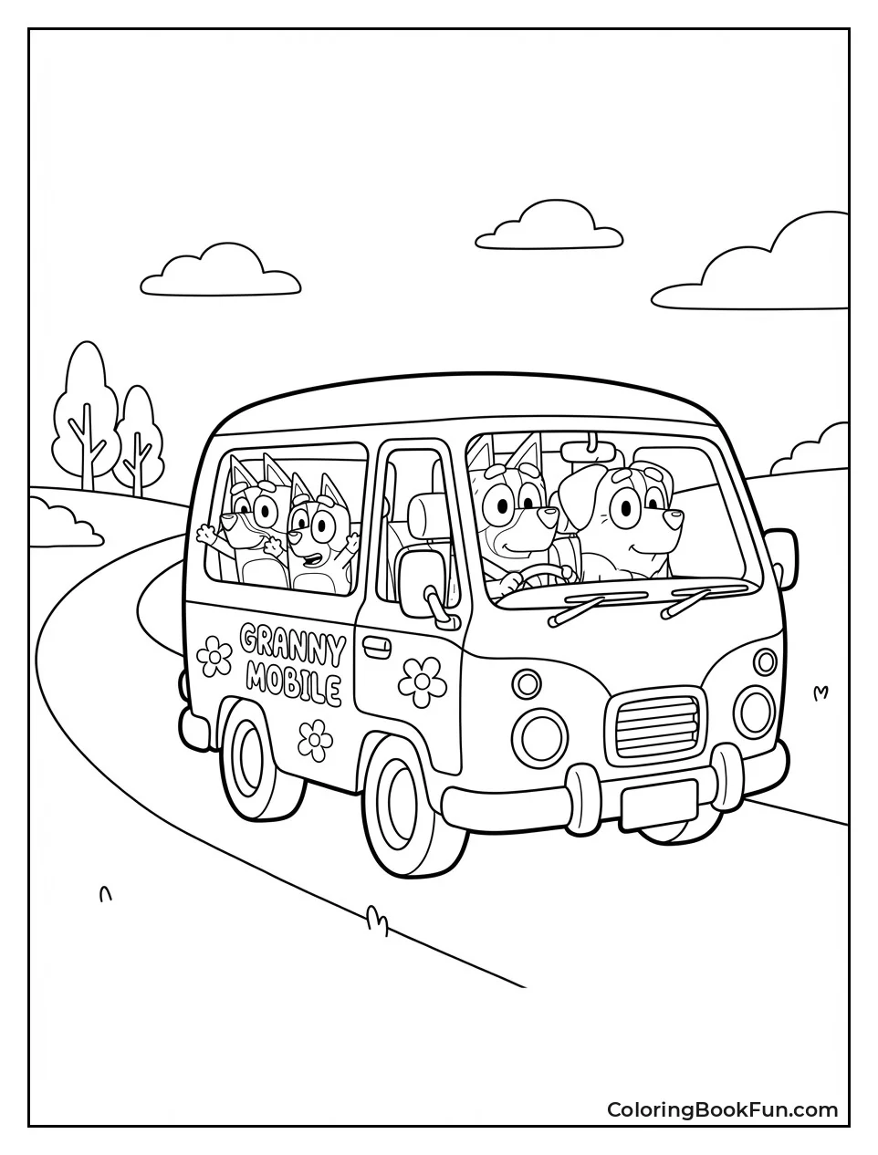 Granny Mobile Car Ride