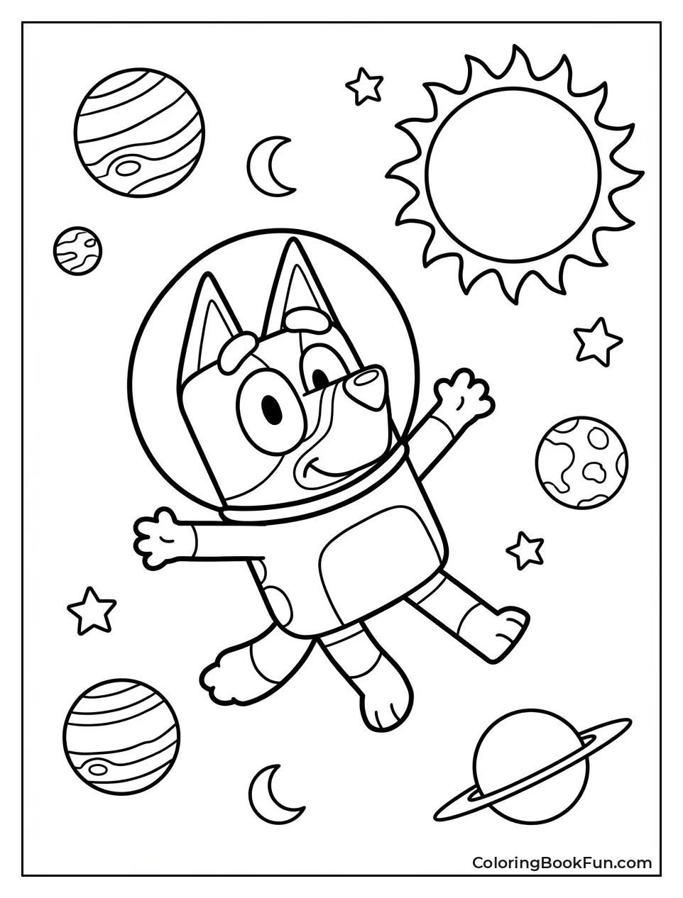 Bingo Floating through Space