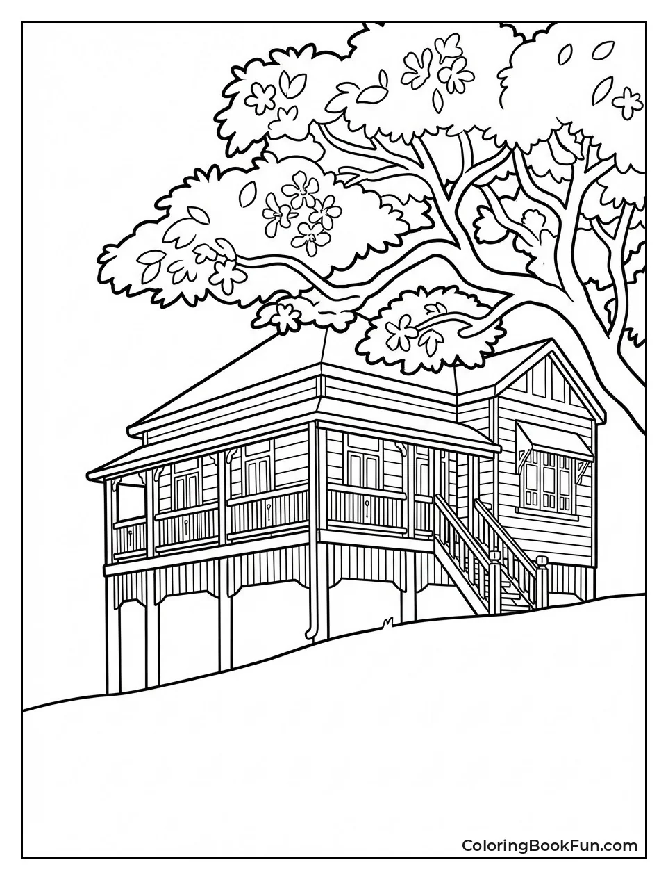 Heeler House on Hill