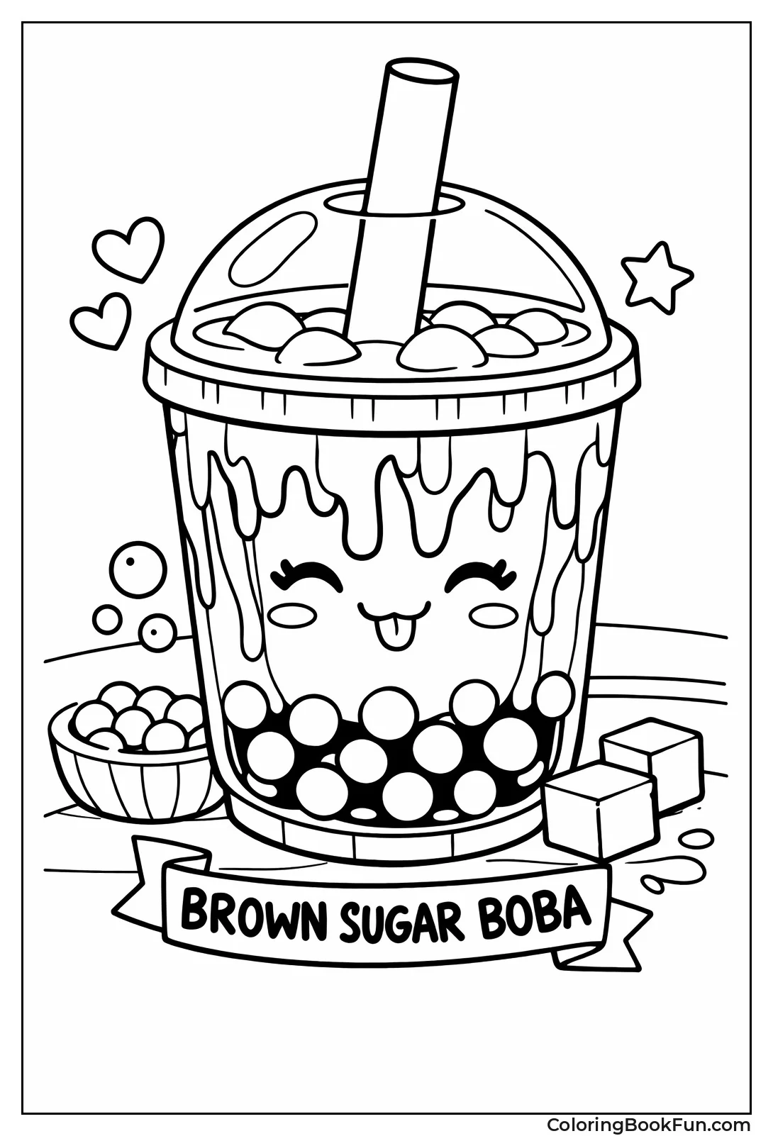 Tiger Stripe Milk Tea