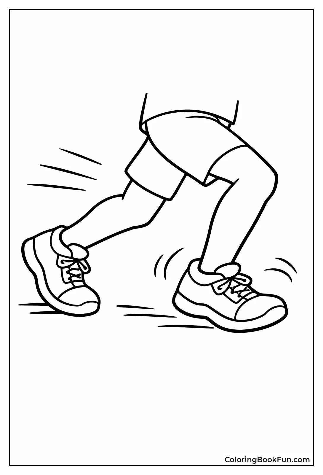 Running Legs in Action