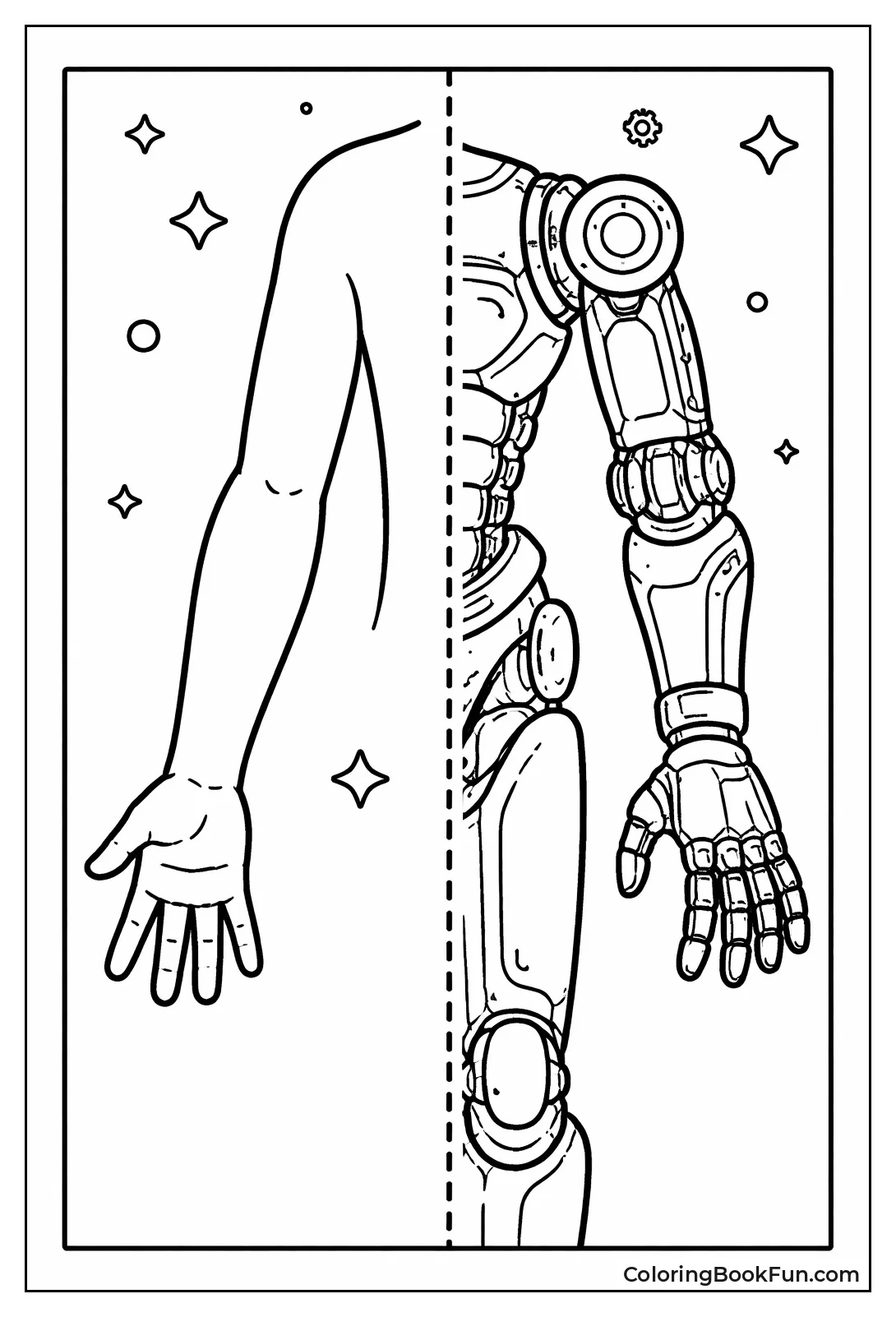 Human Arm vs Robot