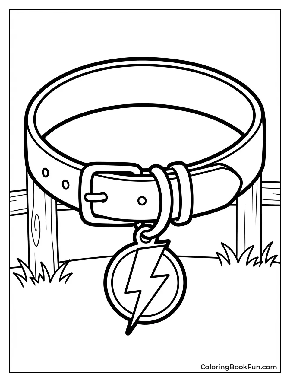 Bolt's Lightning Tag Closeup