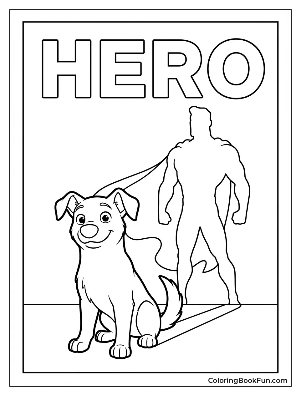 Bolt's Heroic Shadow Pose