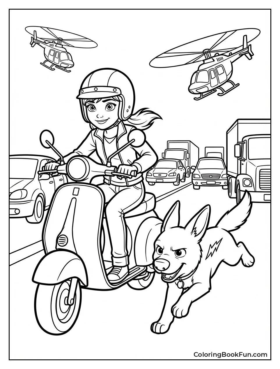 Penny Scoots with Bolt