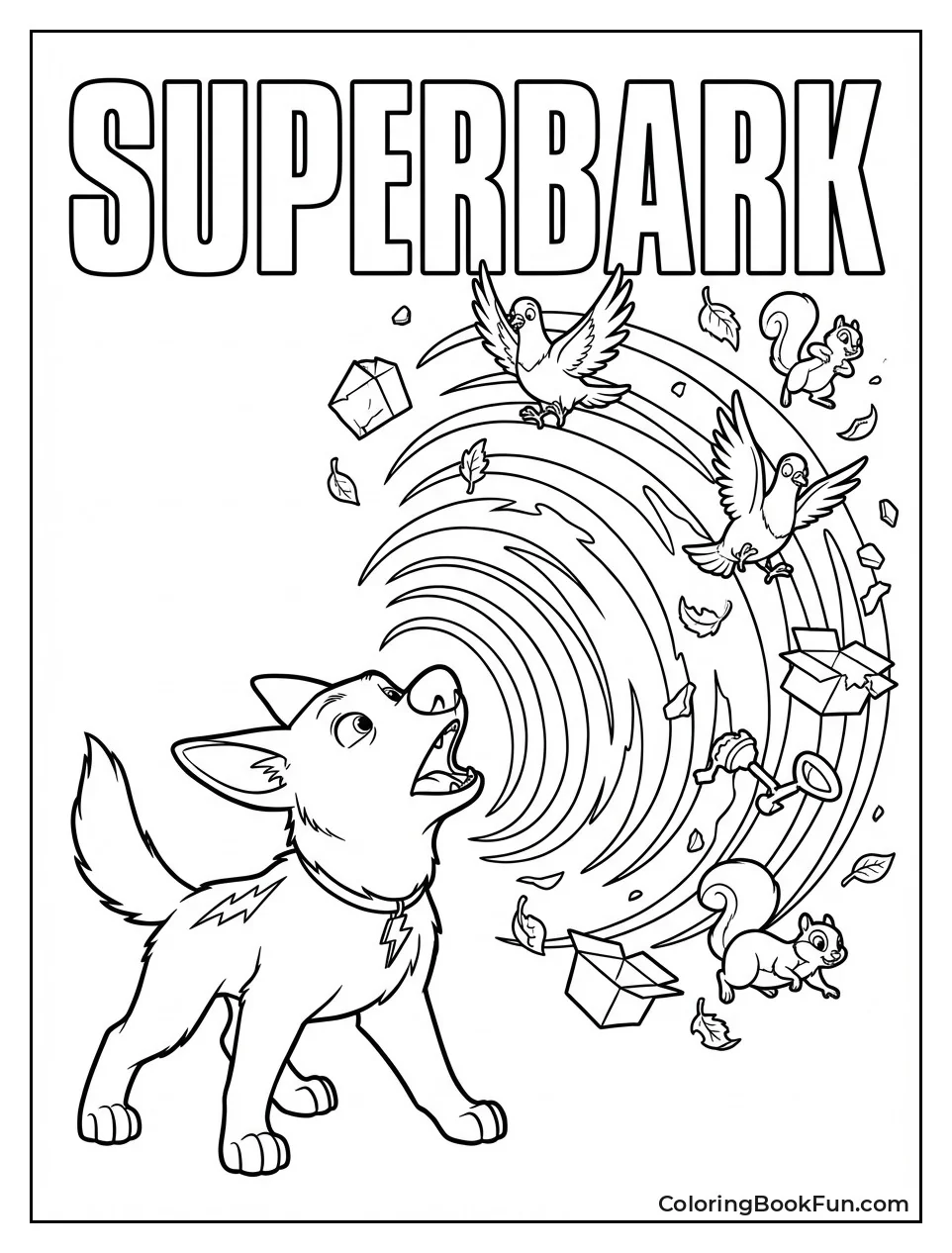 Bolt Unleashes Super Bark