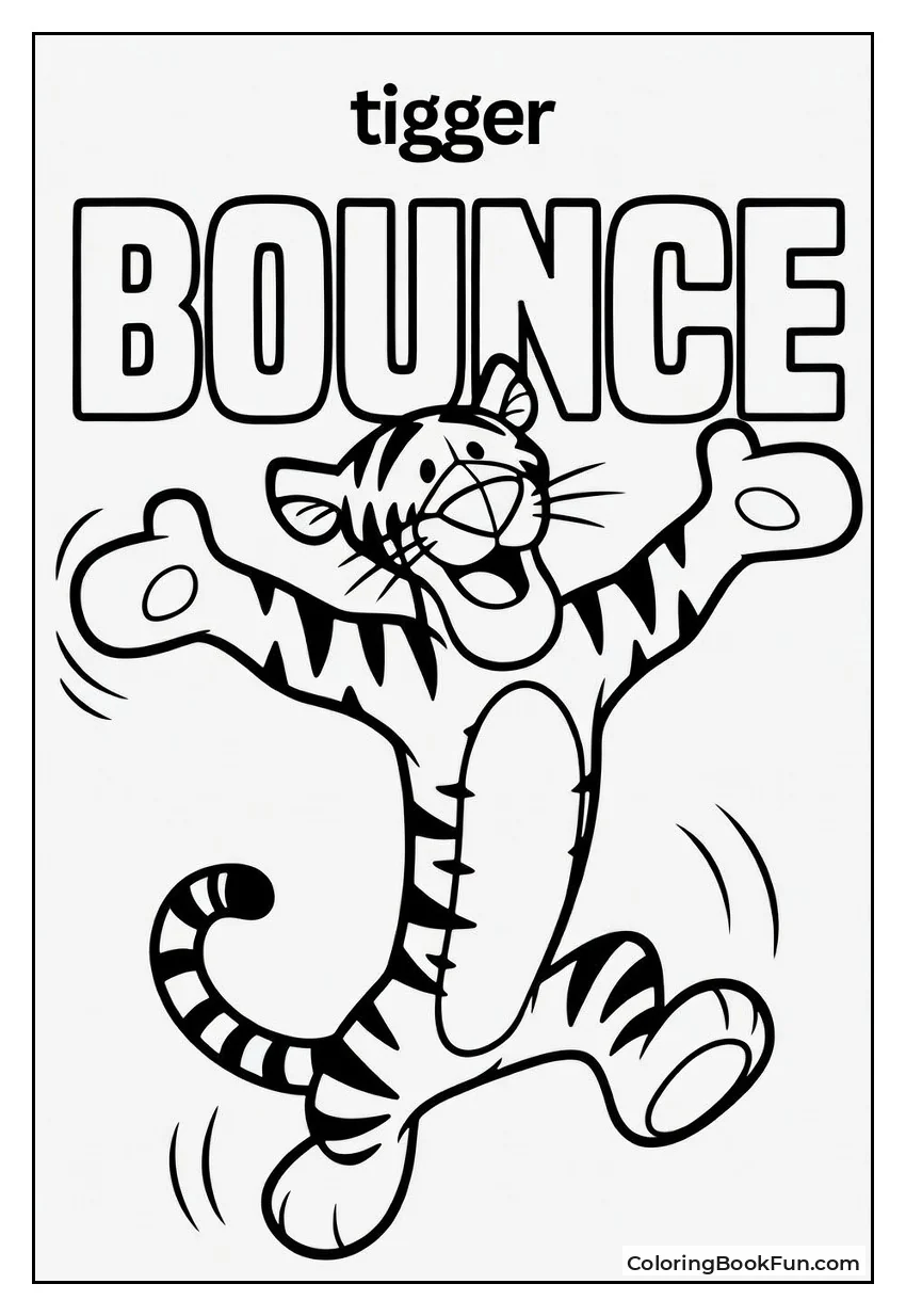 Bouncing Tigger Action