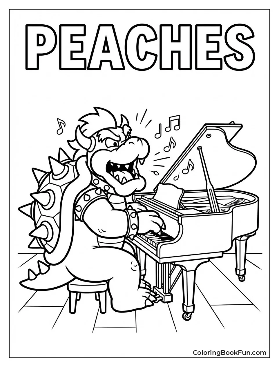 Bowser Plays Passionate Piano