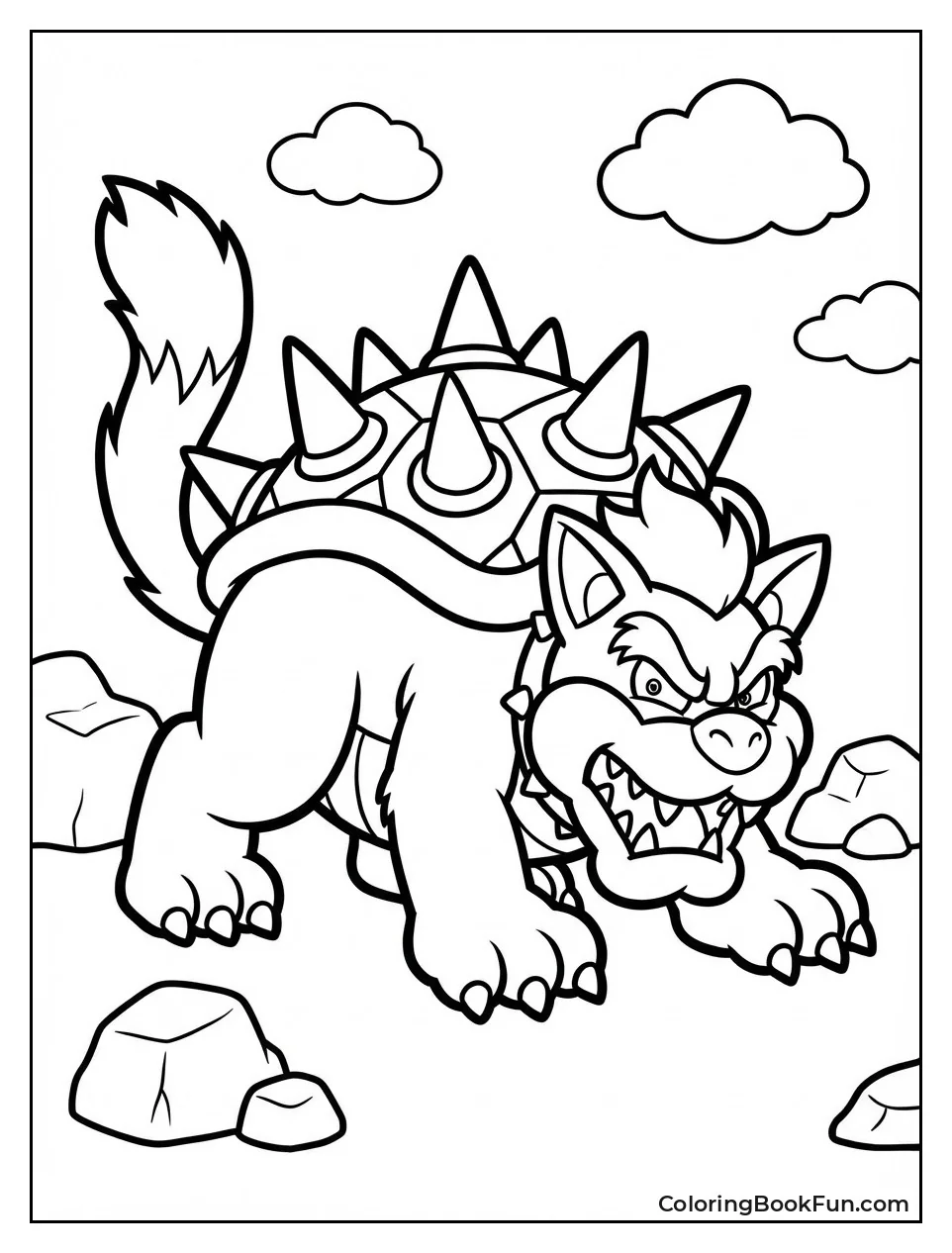 Fury Meowser Claws Fiercely