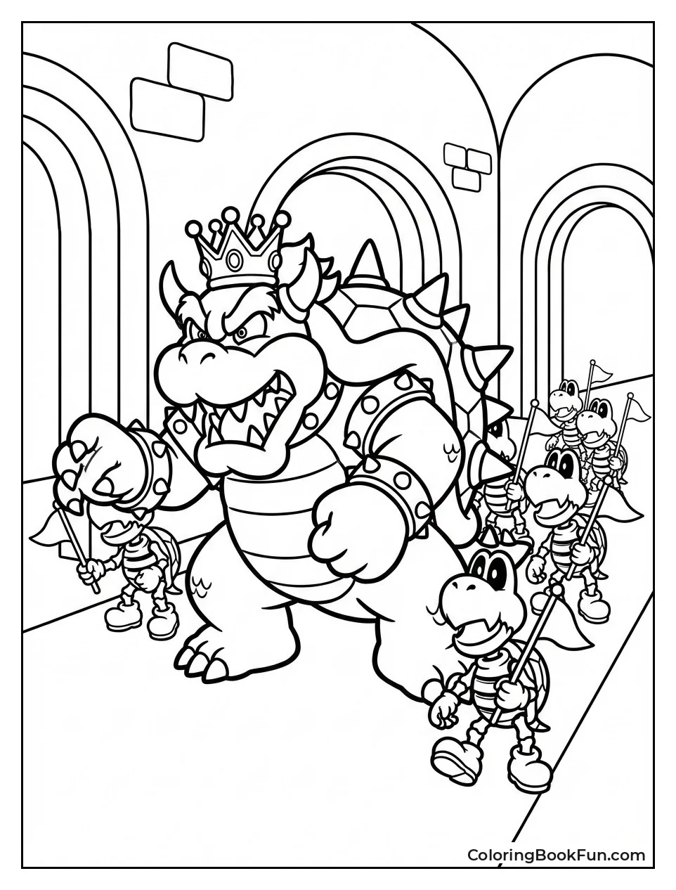 Bowser Leads Dry Bones