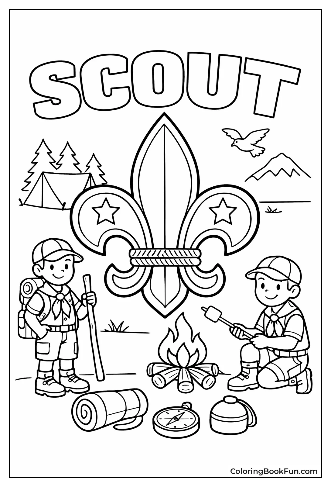 Classic Scout Badge